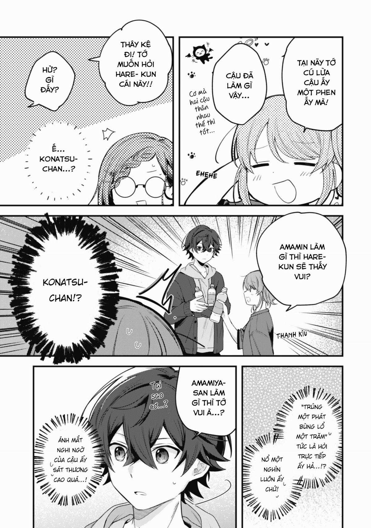 Người “dễ thương” nhất thế giới là Amamiya, đứng thứ hai là tôi. Chapter 9.2 trang 6