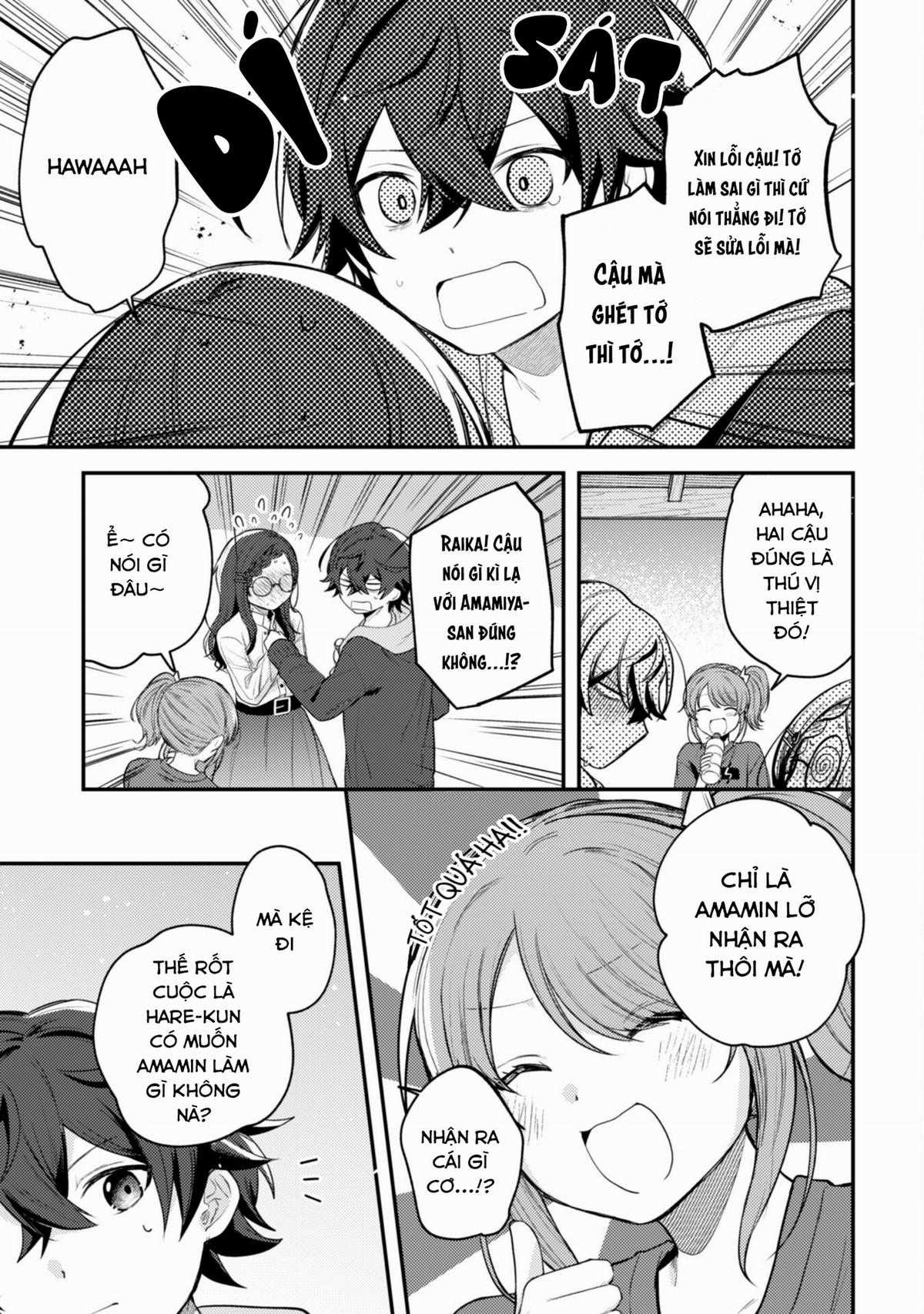 Người “dễ thương” nhất thế giới là Amamiya, đứng thứ hai là tôi. Chapter 9.2 trang 8