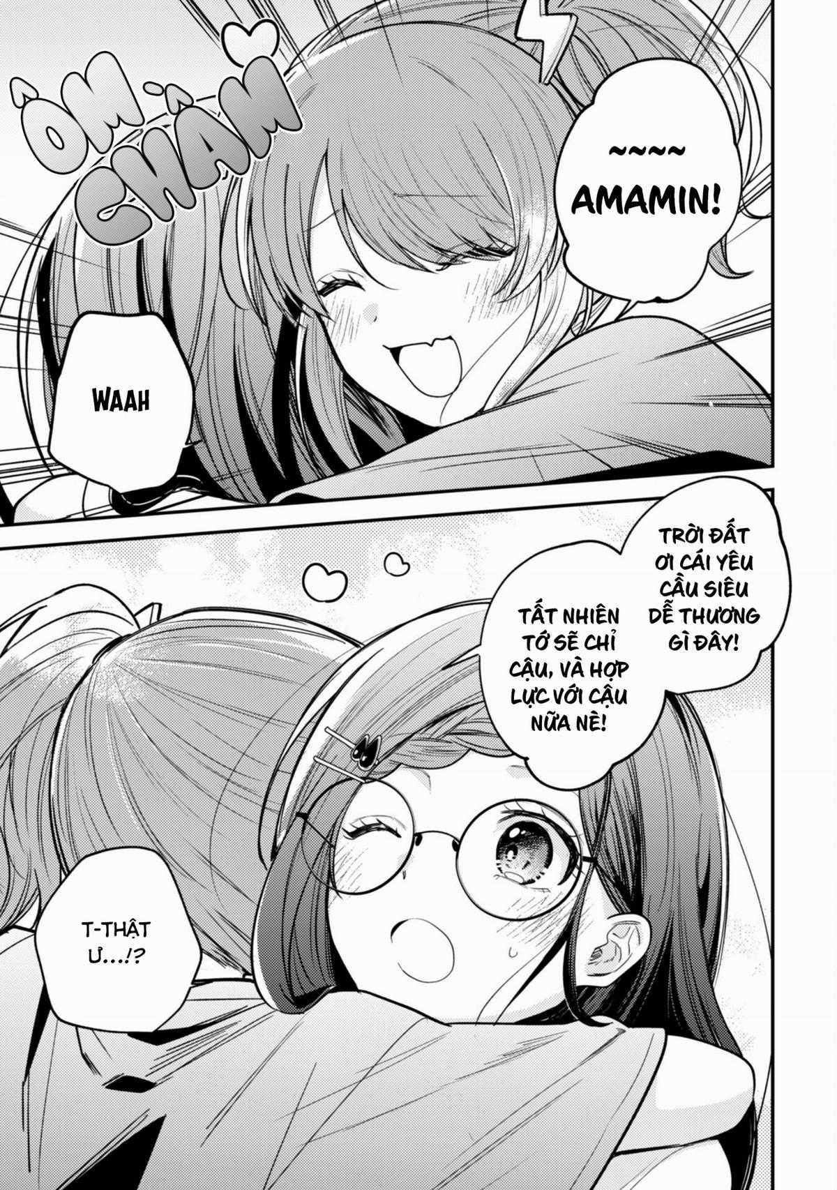 Người “dễ thương” nhất thế giới là Amamiya, đứng thứ hai là tôi. Chapter 9 trang 16