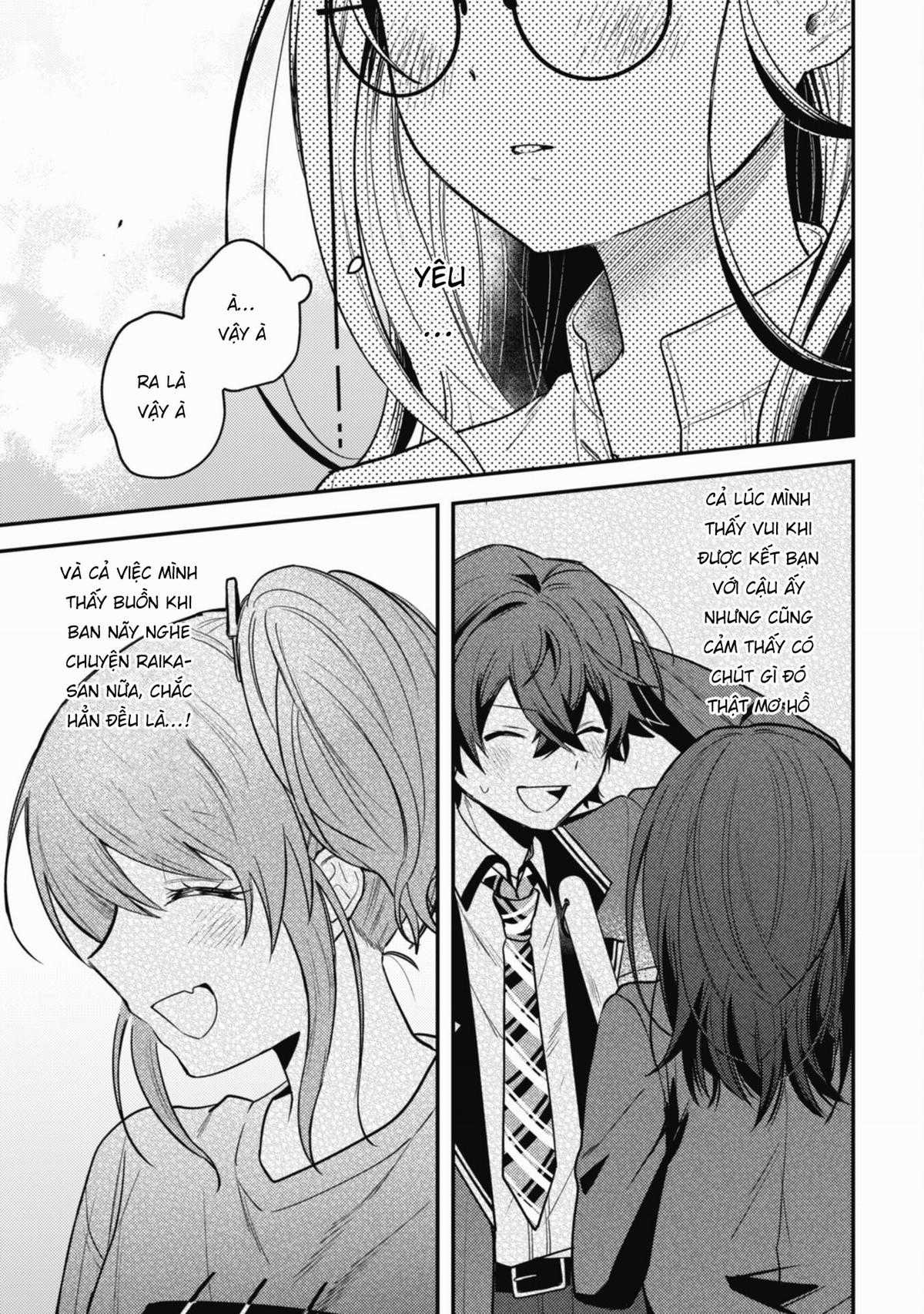 Người “dễ thương” nhất thế giới là Amamiya, đứng thứ hai là tôi. Chapter 9 trang 8