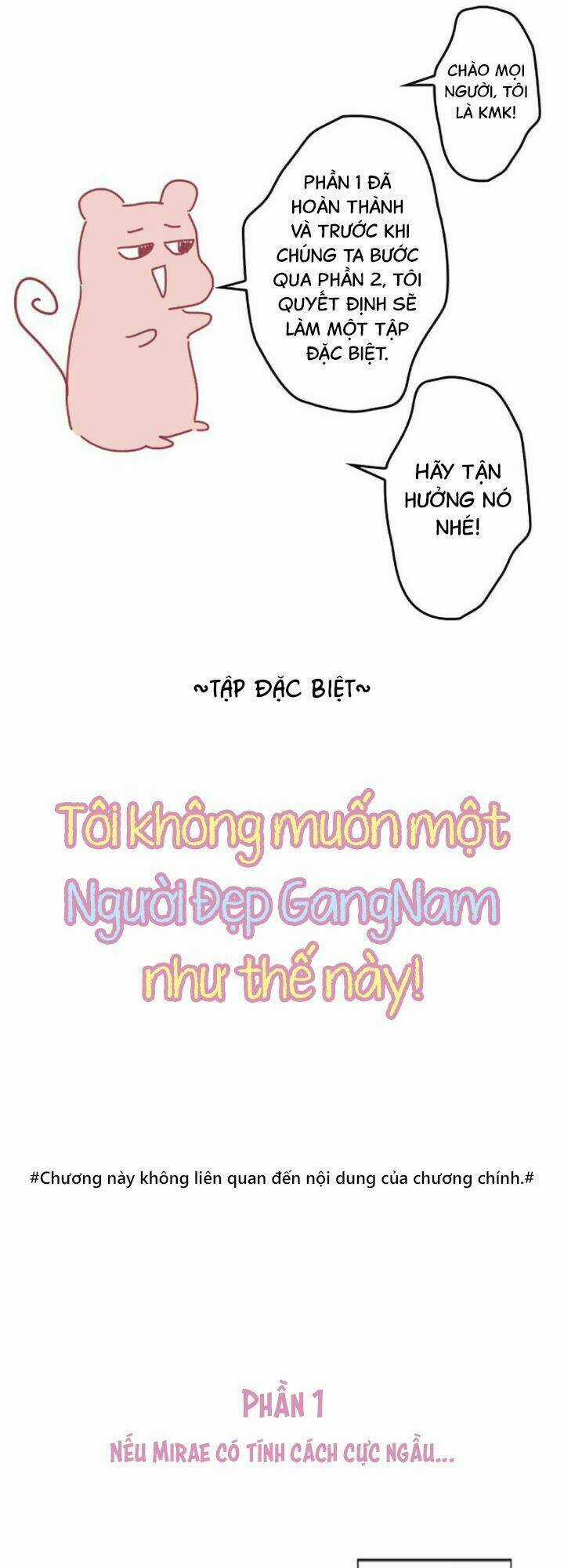 Người Đẹp Gangnam Chapter 71.5 trang 2