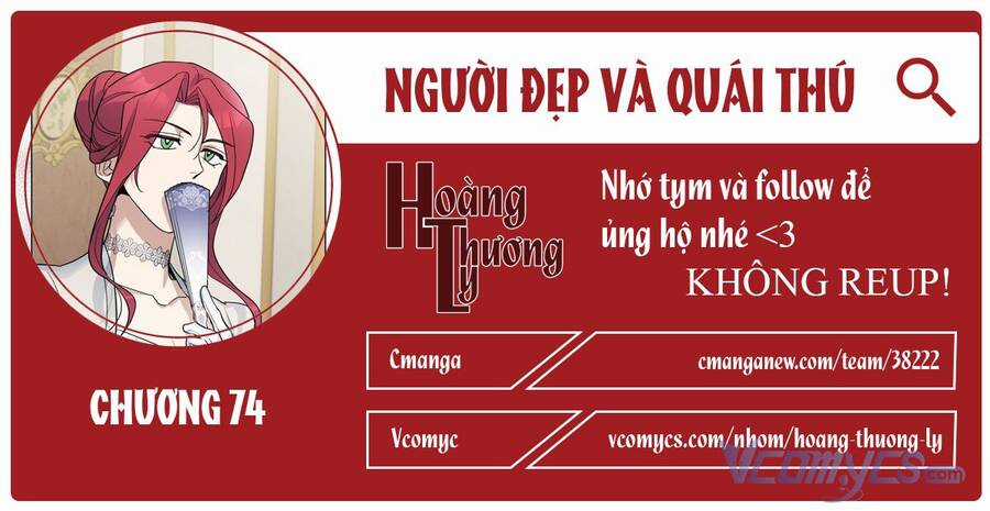 người đẹp và quái vật Chapter 74 trang 1