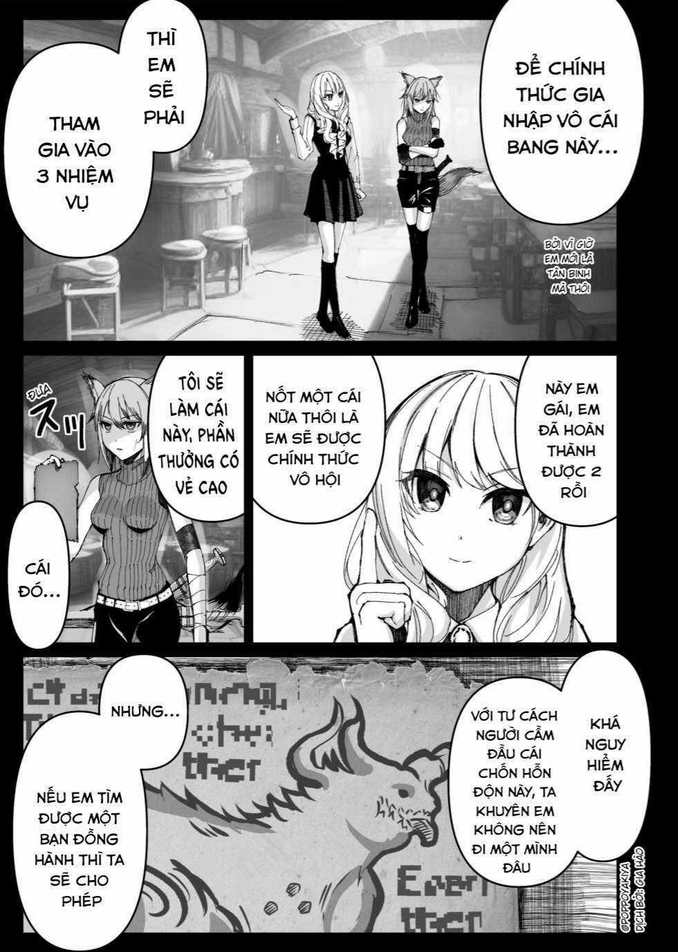 Nguời Lính Gạo Cội Và Cô Gái Thú Nhân Chapter 7 trang 0