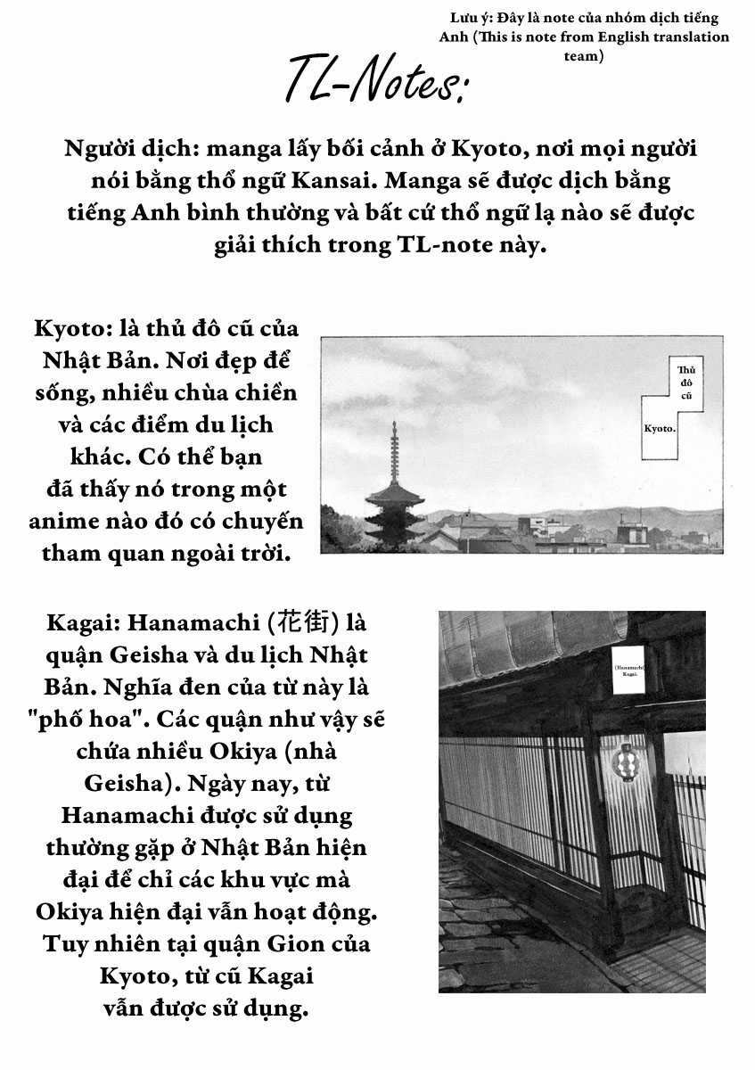 Người nấu bếp ở căn nhà Maiko Chapter 1 trang 33