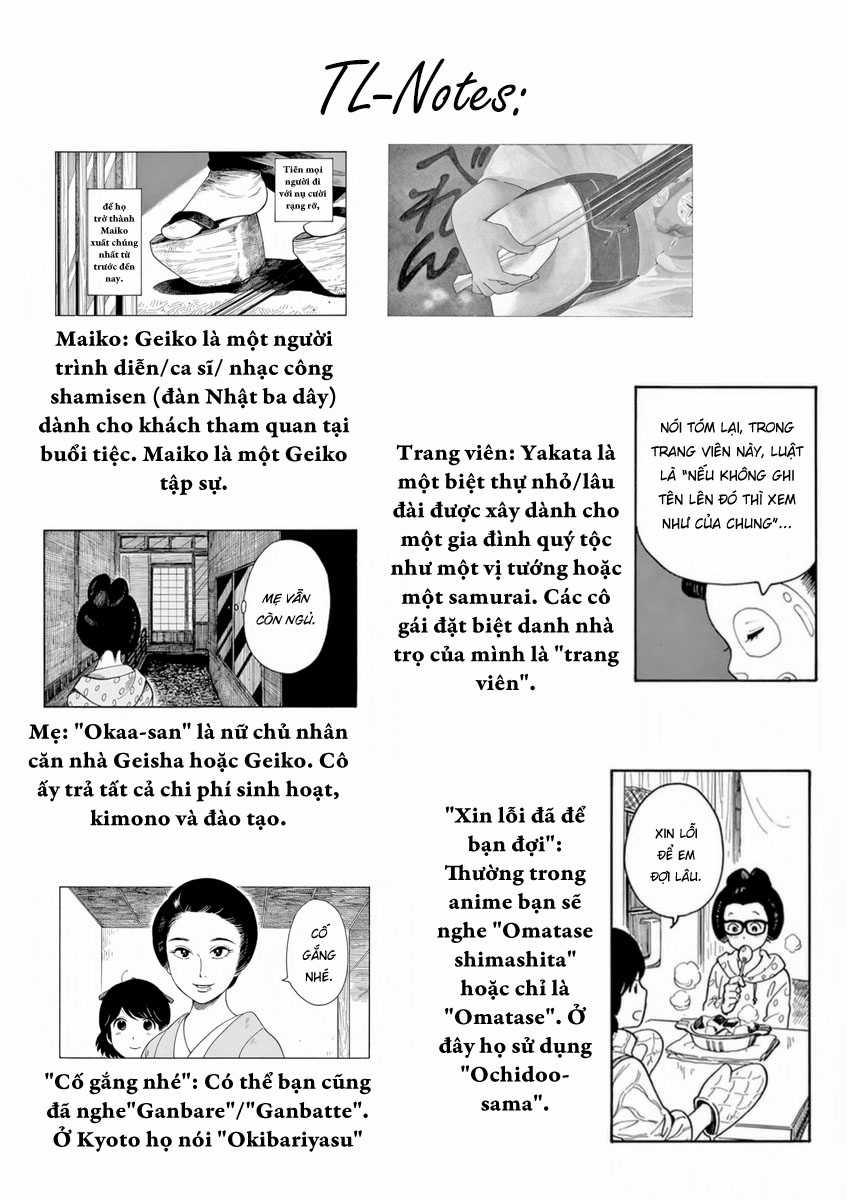 Người nấu bếp ở căn nhà Maiko Chapter 1 trang 34