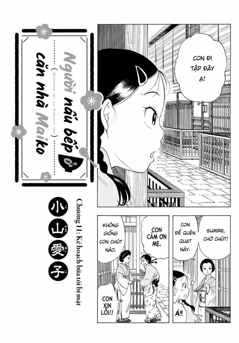 Người nấu bếp ở căn nhà Maiko Chapter 11 trang 0