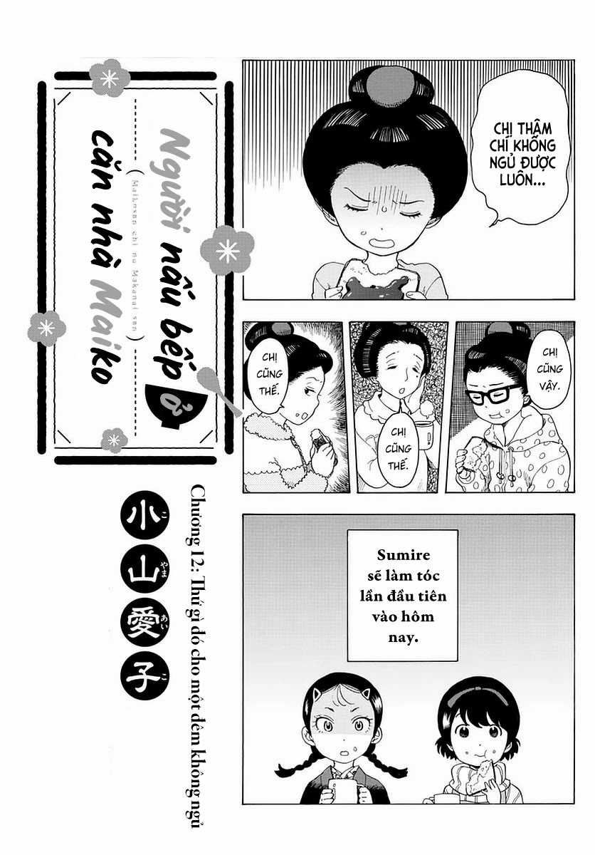 Người nấu bếp ở căn nhà Maiko Chapter 12 trang 0