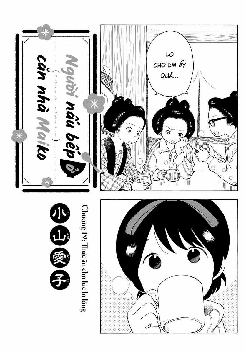 Người nấu bếp ở căn nhà Maiko Chapter 19 trang 0