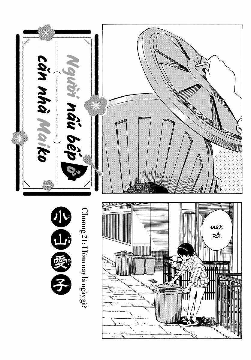 Người nấu bếp ở căn nhà Maiko Chapter 21 trang 0