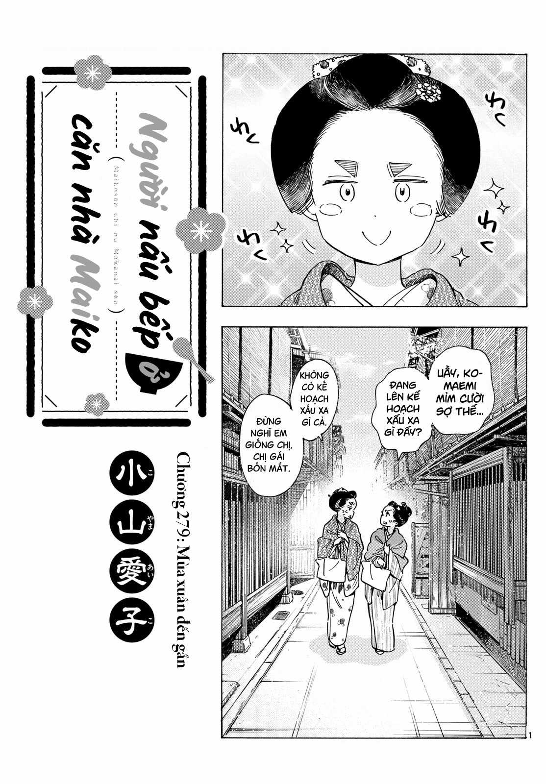 Người nấu bếp ở căn nhà Maiko Chapter 279 trang 0