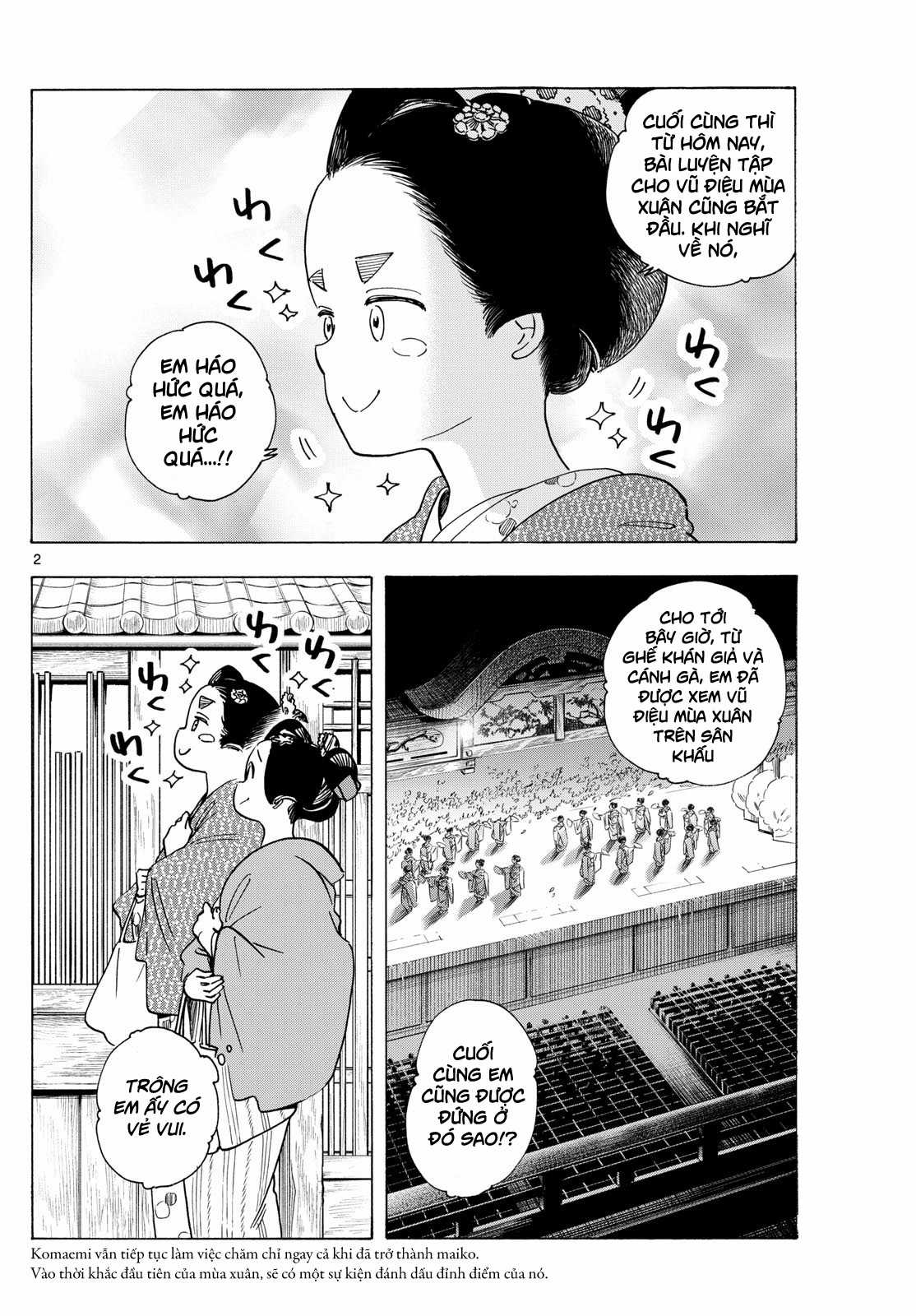Người nấu bếp ở căn nhà Maiko Chapter 279 trang 1