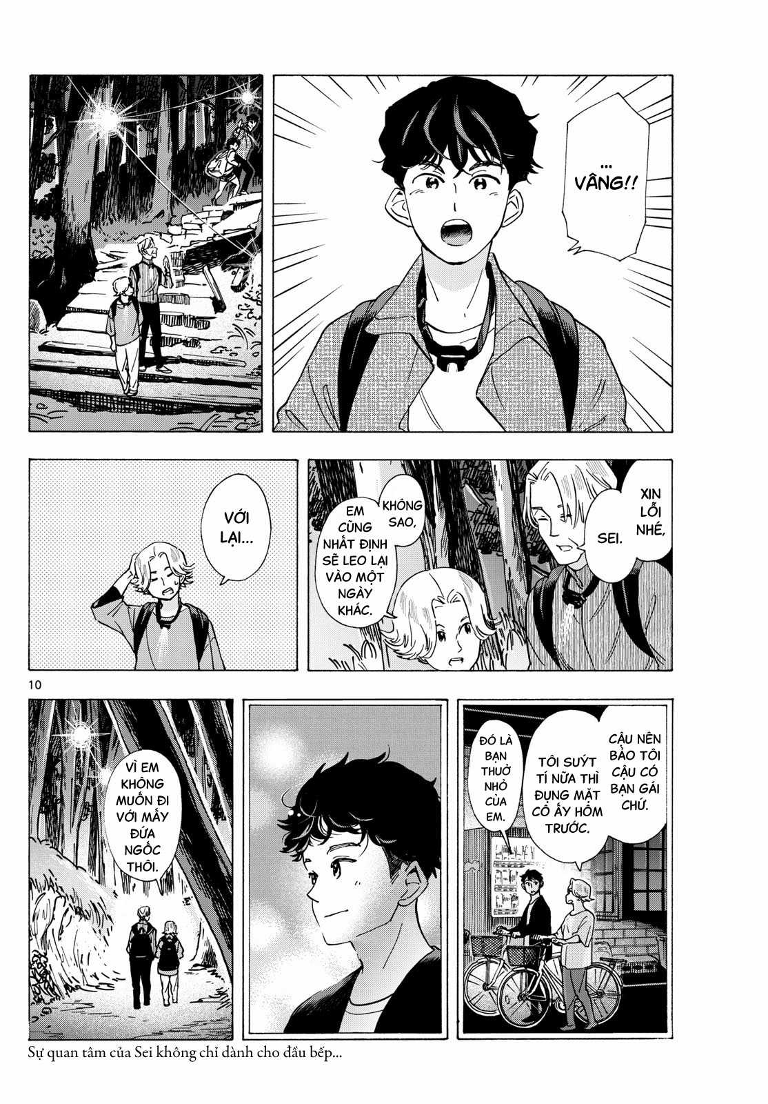 Người nấu bếp ở căn nhà Maiko Chapter 296 trang 9