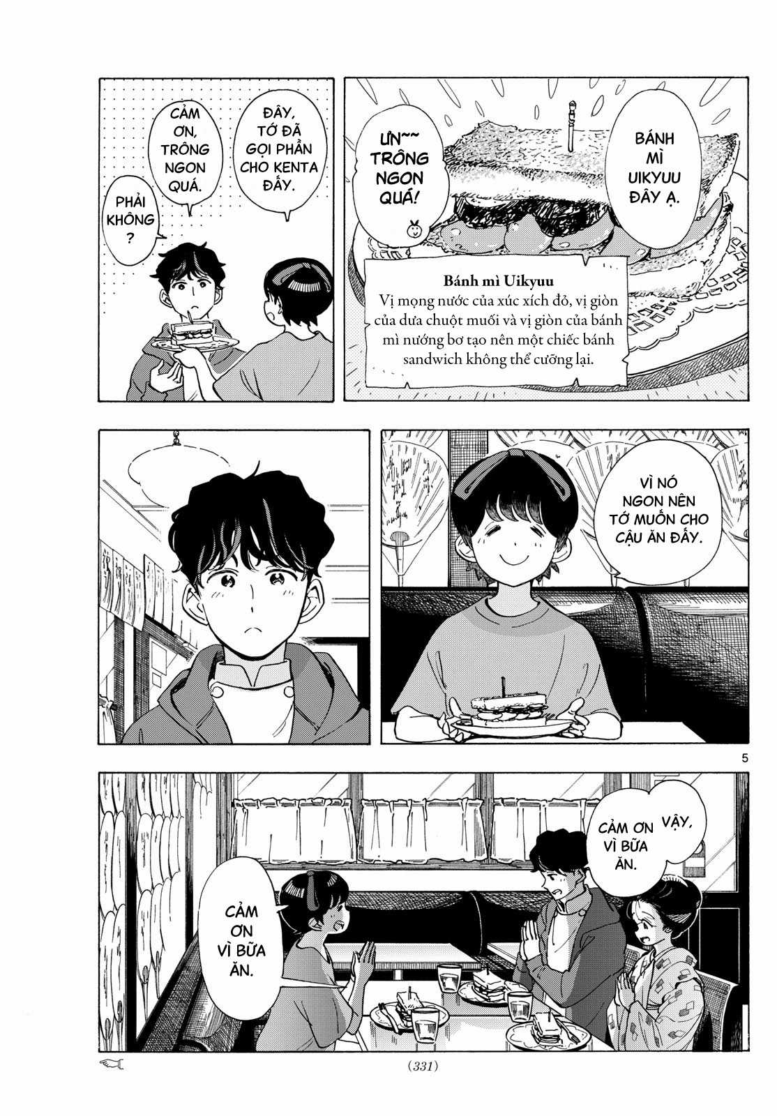 Người nấu bếp ở căn nhà Maiko Chapter 299 trang 4
