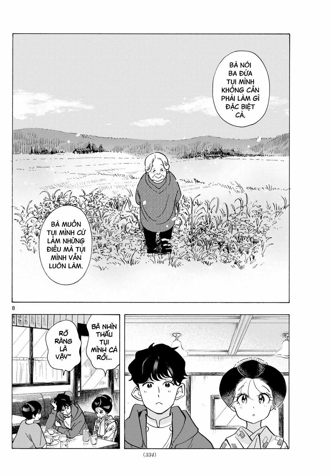 Người nấu bếp ở căn nhà Maiko Chapter 299 trang 7