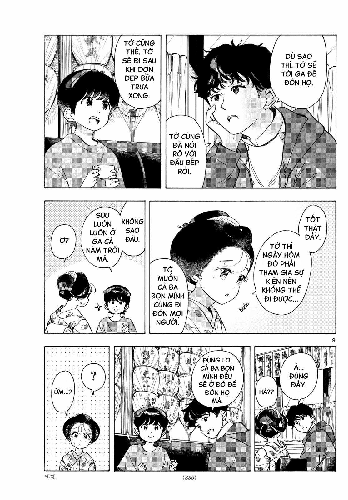 Người nấu bếp ở căn nhà Maiko Chapter 299 trang 8