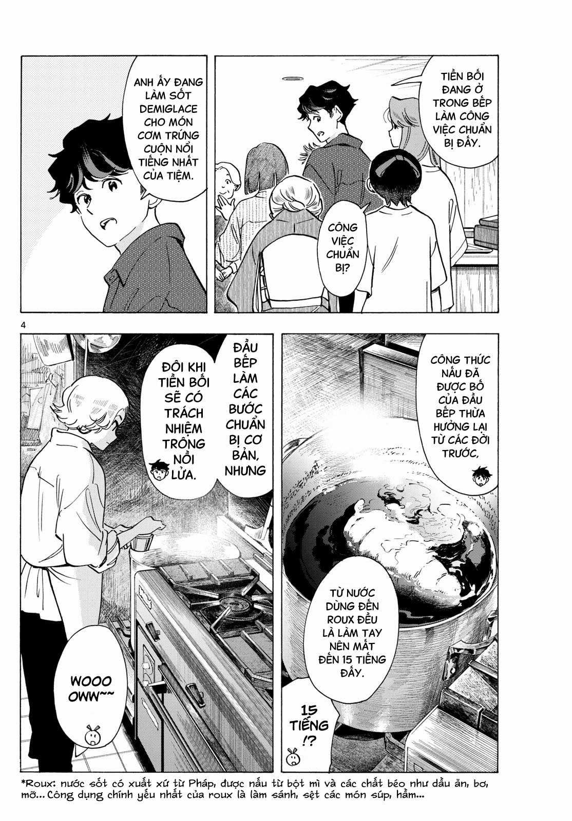 Người nấu bếp ở căn nhà Maiko Chapter 301 trang 3