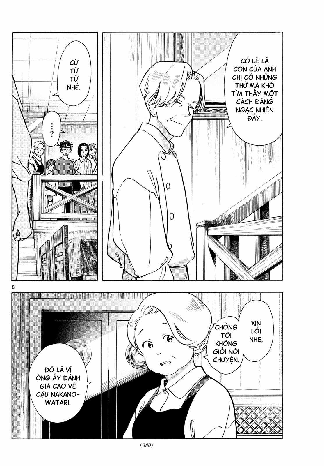 Người nấu bếp ở căn nhà Maiko Chapter 301 trang 7