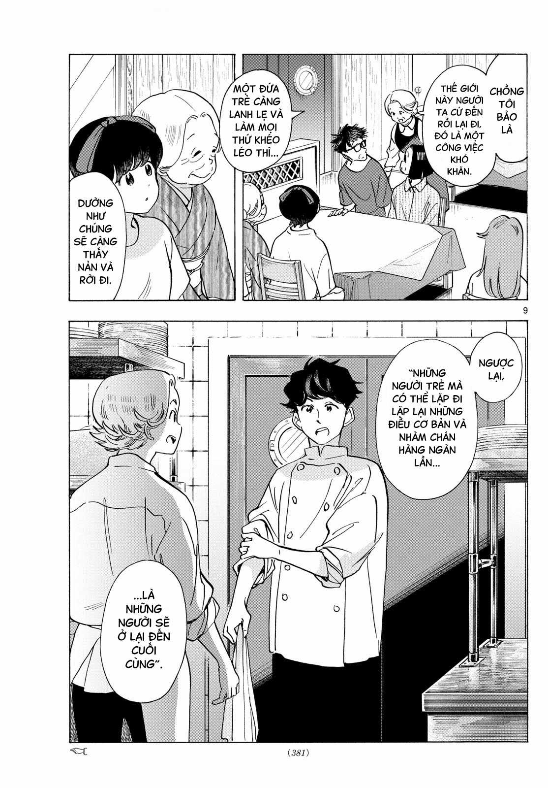 Người nấu bếp ở căn nhà Maiko Chapter 301 trang 8