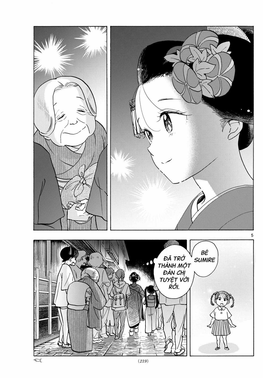 Người nấu bếp ở căn nhà Maiko Chapter 305 trang 4