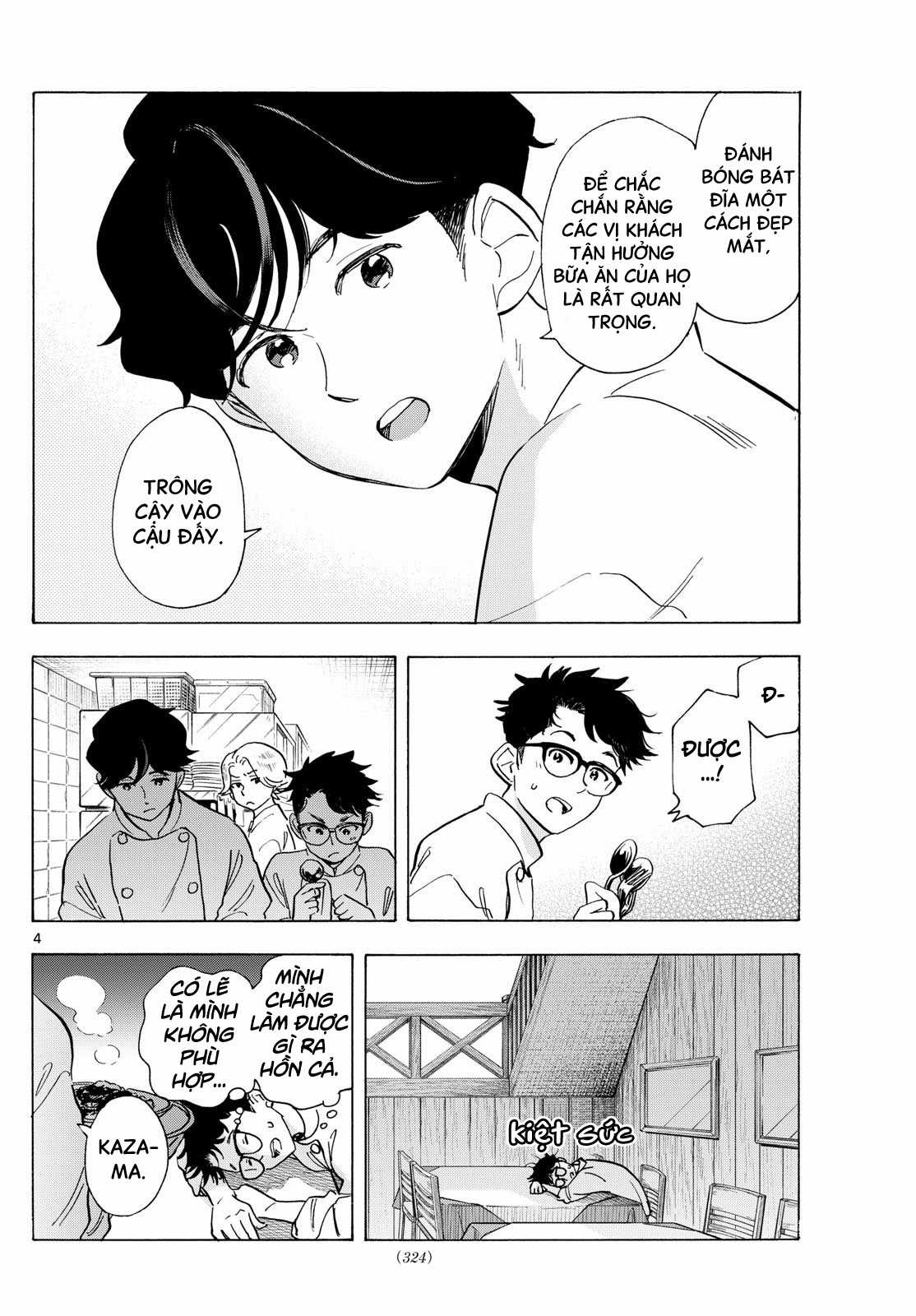 Người nấu bếp ở căn nhà Maiko Chapter 308 trang 3