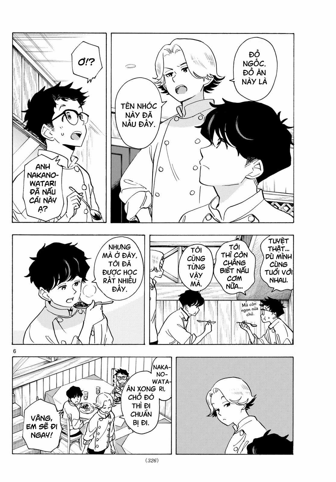 Người nấu bếp ở căn nhà Maiko Chapter 308 trang 5