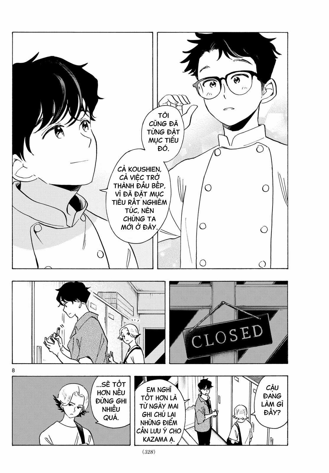 Người nấu bếp ở căn nhà Maiko Chapter 308 trang 7