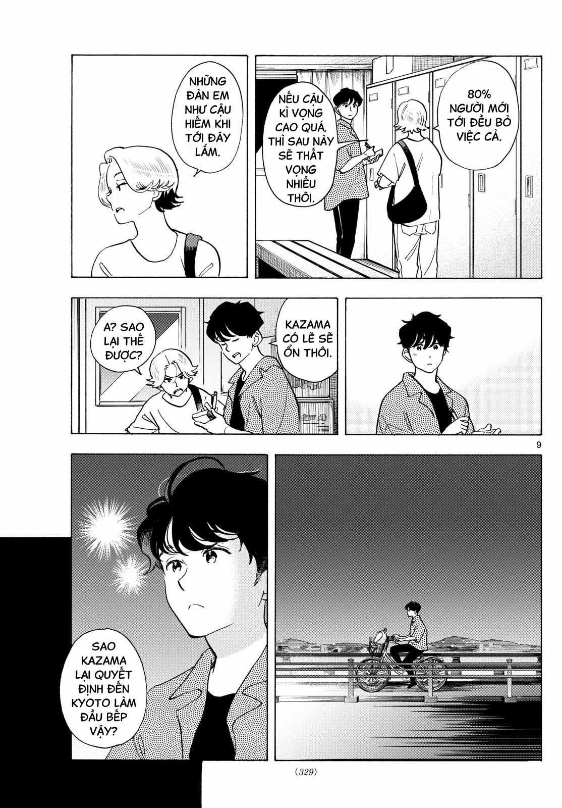 Người nấu bếp ở căn nhà Maiko Chapter 308 trang 8