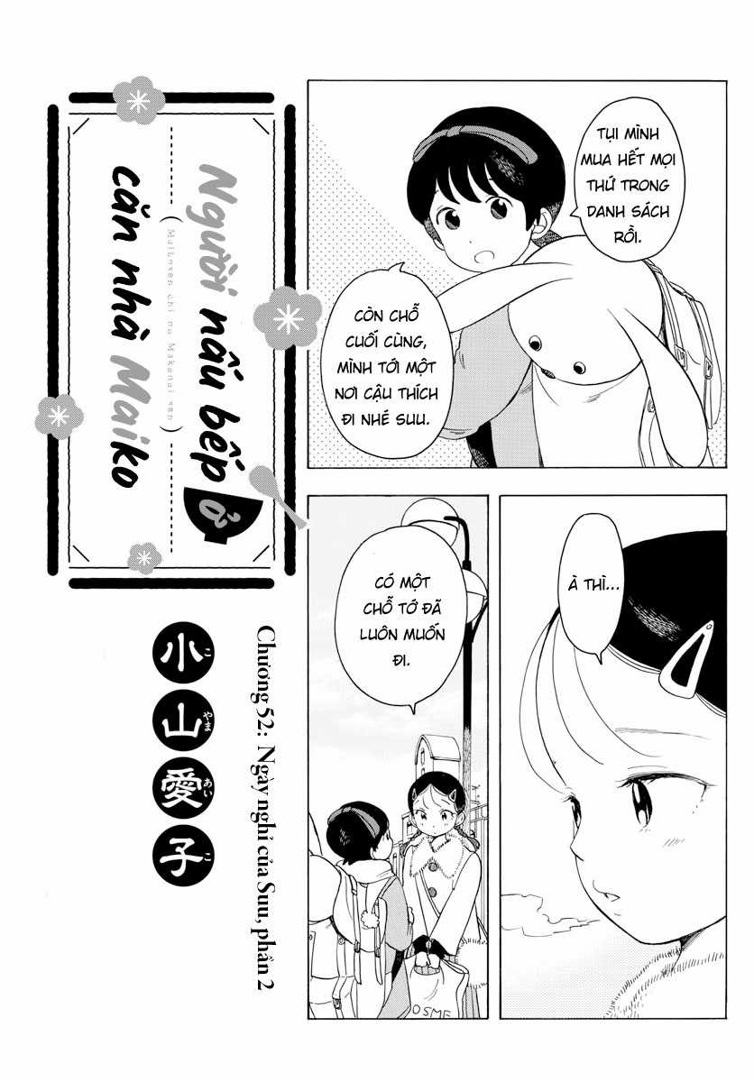 Người nấu bếp ở căn nhà Maiko Chapter 52 trang 0