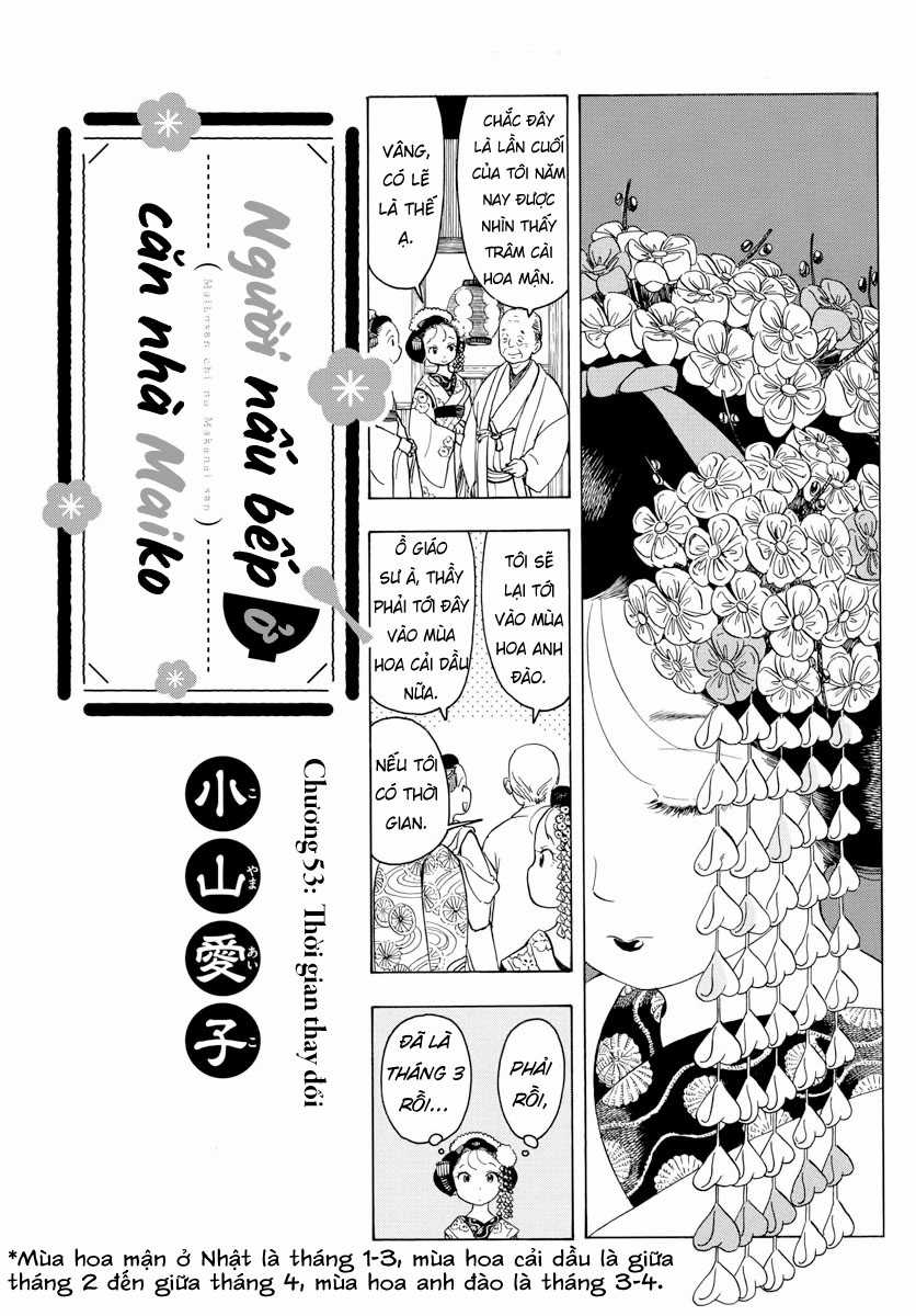 Người nấu bếp ở căn nhà Maiko Chapter 53 trang 1