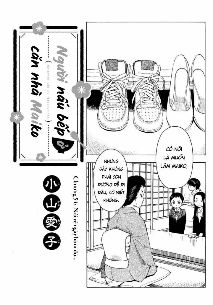 Người nấu bếp ở căn nhà Maiko Chapter 54 trang 0