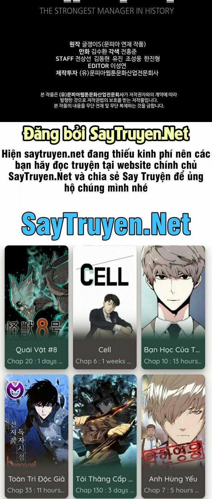 Người Quản Lý Mạnh Nhất Trong Lịch Sử Chapter 3 trang 34