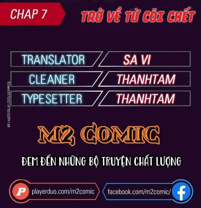 Người Trở Về Từ Cõi Chết Chương 7 trang 1