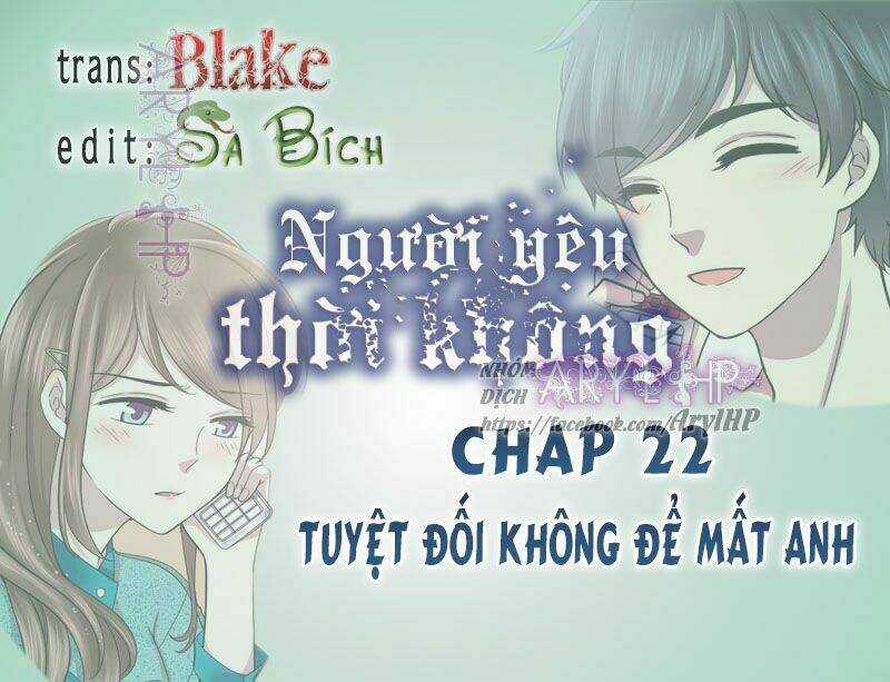Người Yêu Thời Không Chapter 22 trang 2