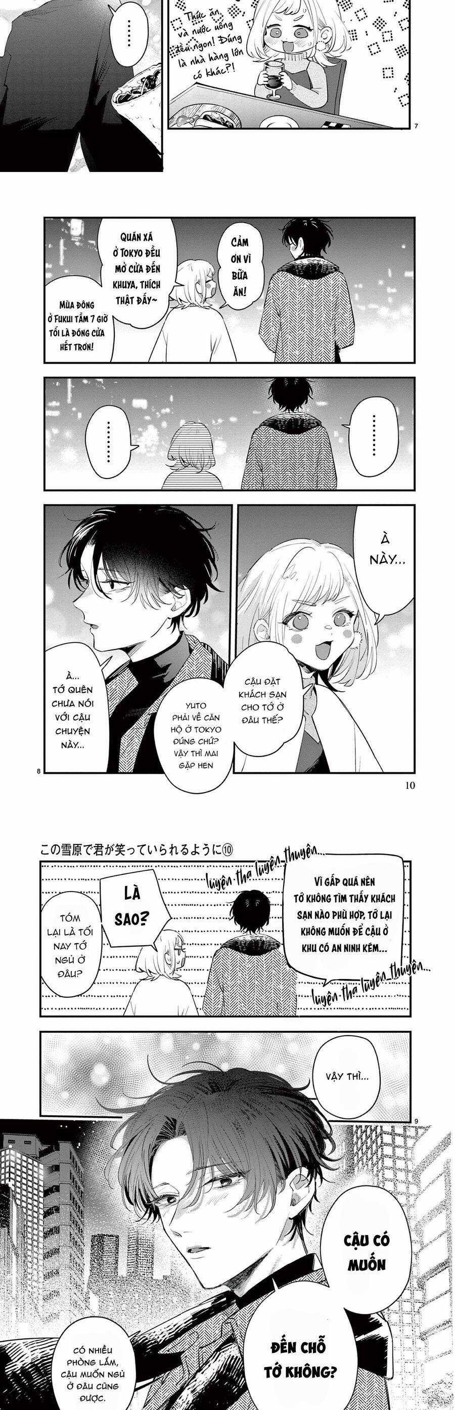 Nguyện Em Mãi Tươi Cười Nơi Đồng Tuyết Chapter 10 trang 5