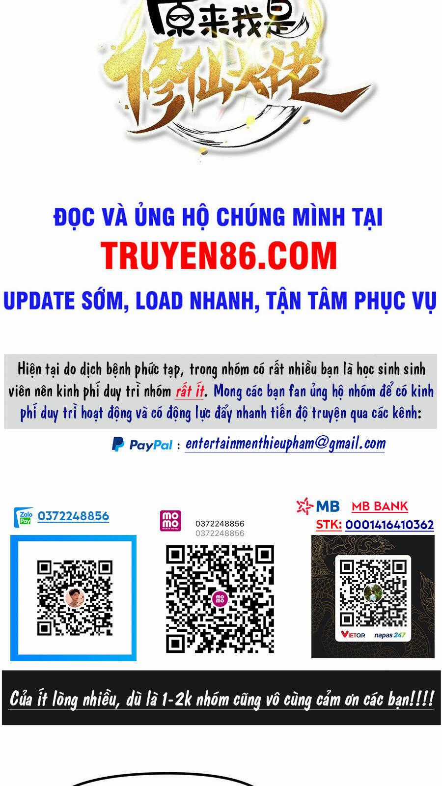 Nguyên Lai Ta Là Tu Tiên Đại Lão Chương 40 trang 1