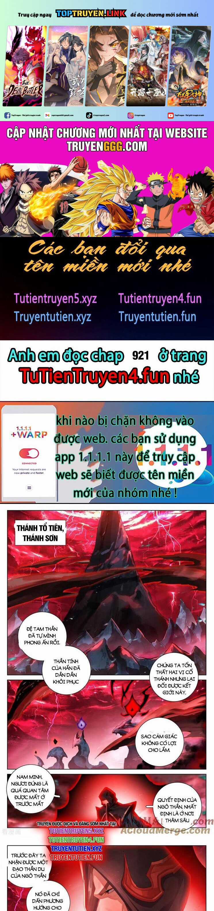 Nguyên Tôn Chapter 920 trang 1
