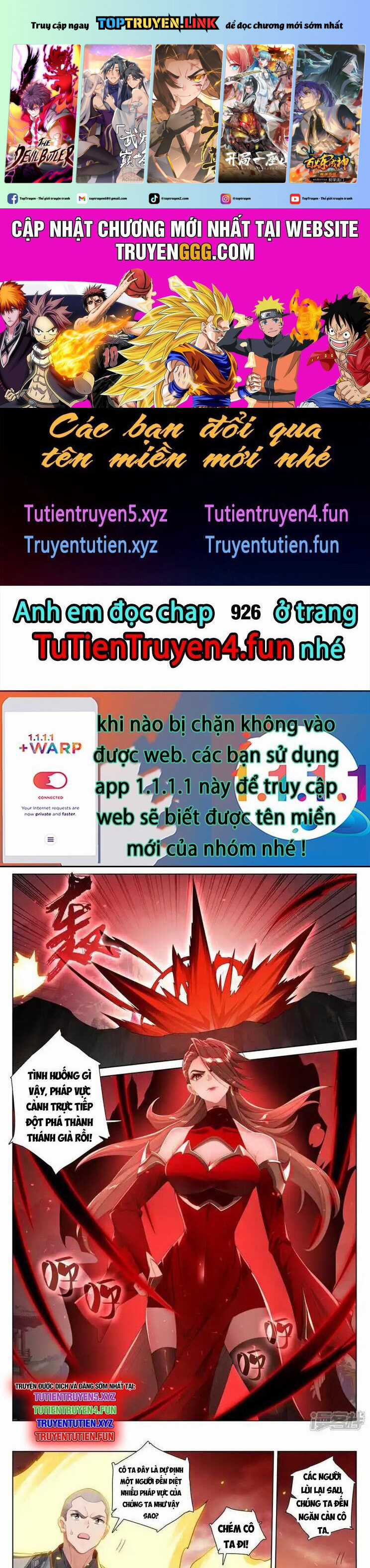 Nguyên Tôn Chapter 925 trang 1