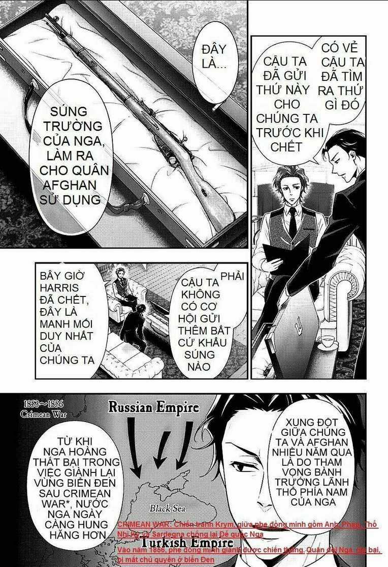 Nhà Ái Quốc Moriarty Chapter 12 trang 6