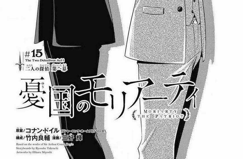 Nhà Ái Quốc Moriarty Chapter 15 trang 0