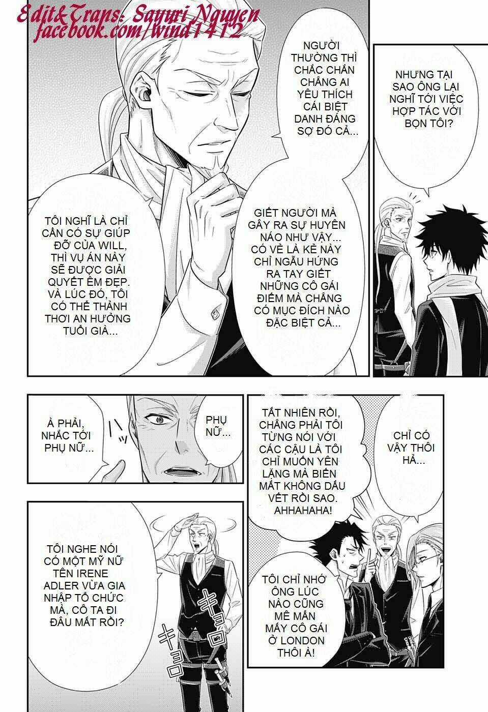 Nhà Ái Quốc Moriarty Chapter 25 trang 7