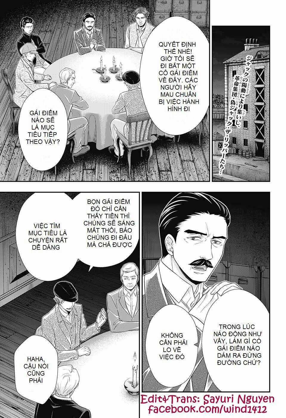 Nhà Ái Quốc Moriarty Chapter 28 trang 1