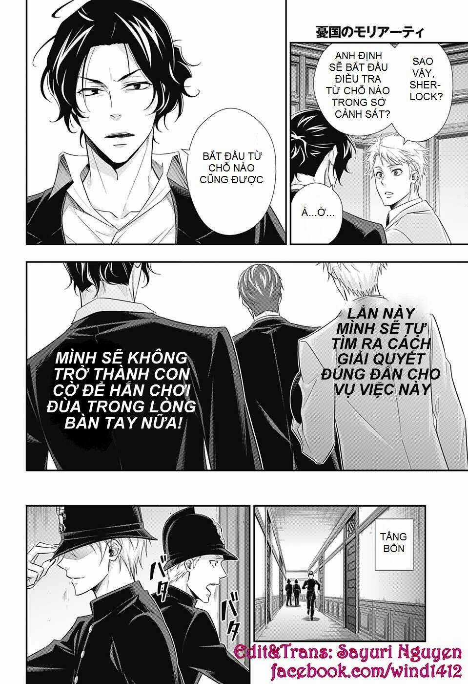Nhà Ái Quốc Moriarty Chapter 30 trang 7