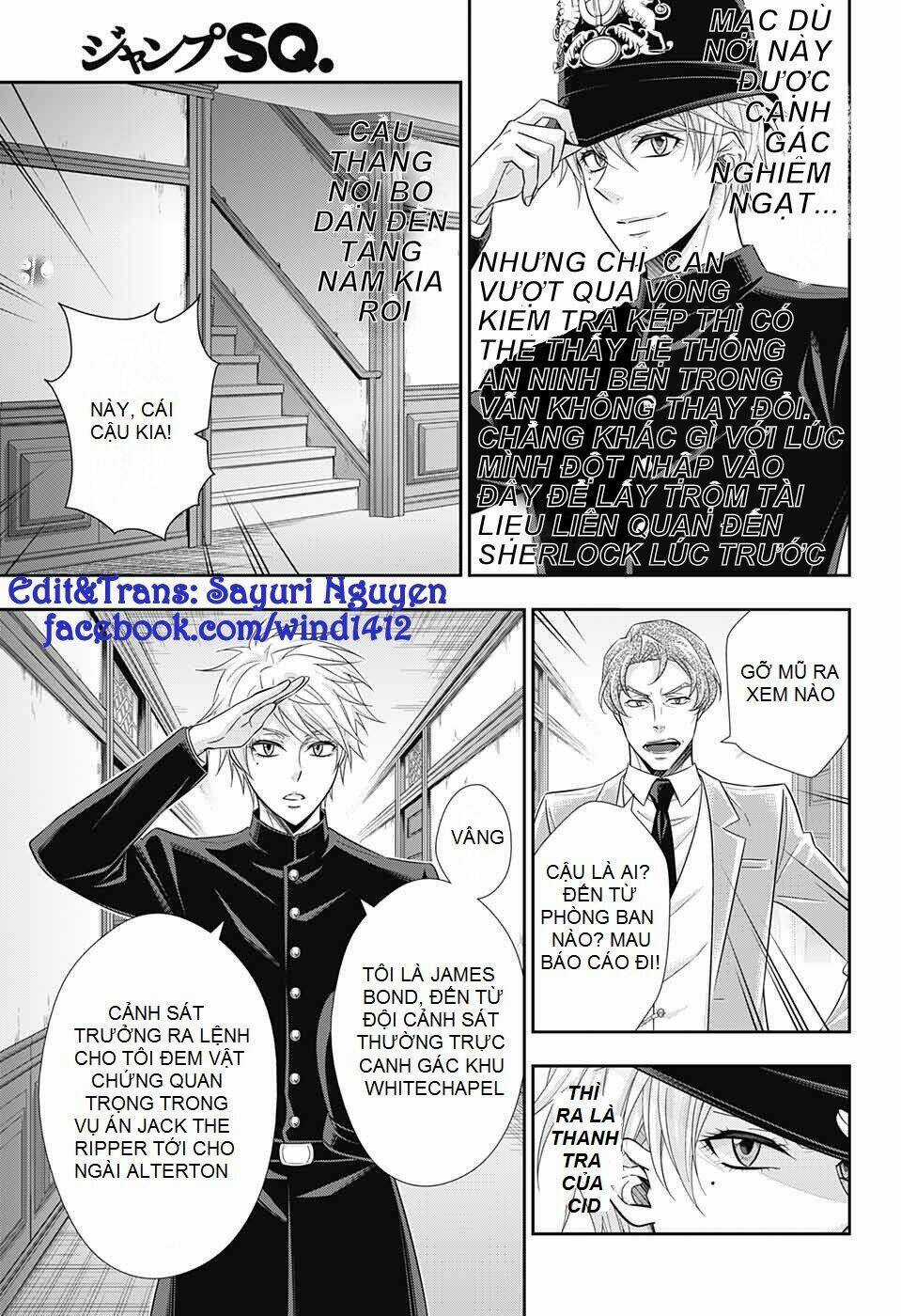 Nhà Ái Quốc Moriarty Chapter 30 trang 8