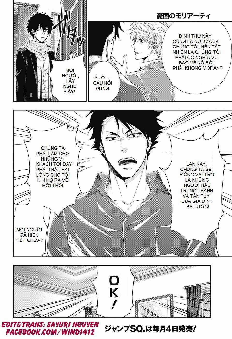Nhà Ái Quốc Moriarty Chapter 32 trang 8