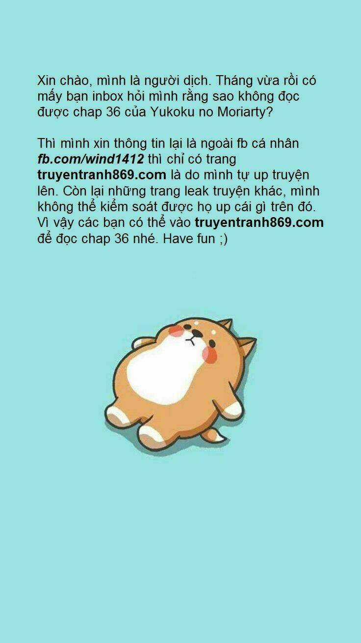Nhà Ái Quốc Moriarty Chapter 37 trang 0