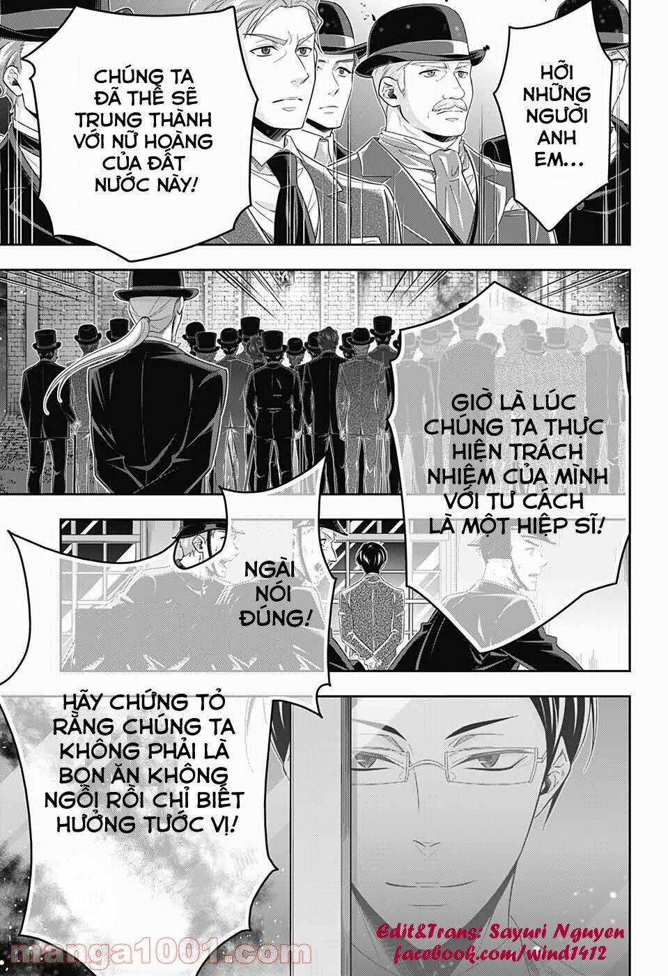 Nhà Ái Quốc Moriarty Chapter 54 trang 10