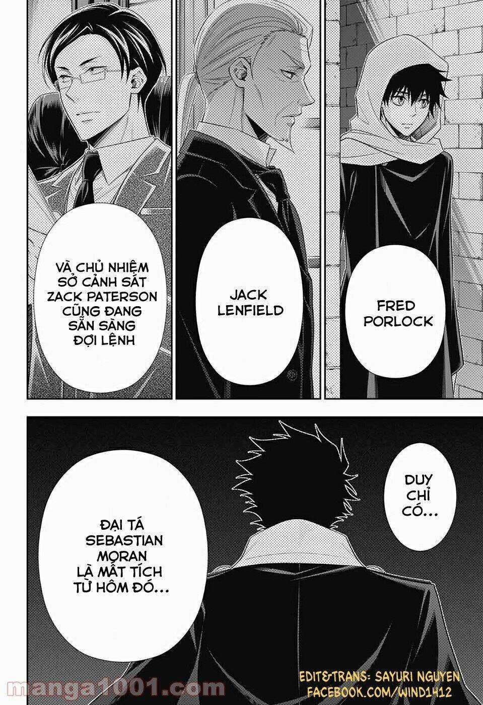 Nhà Ái Quốc Moriarty Chapter 56 trang 15