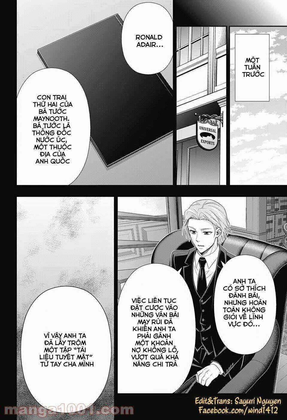 Nhà Ái Quốc Moriarty Chapter 57 trang 11