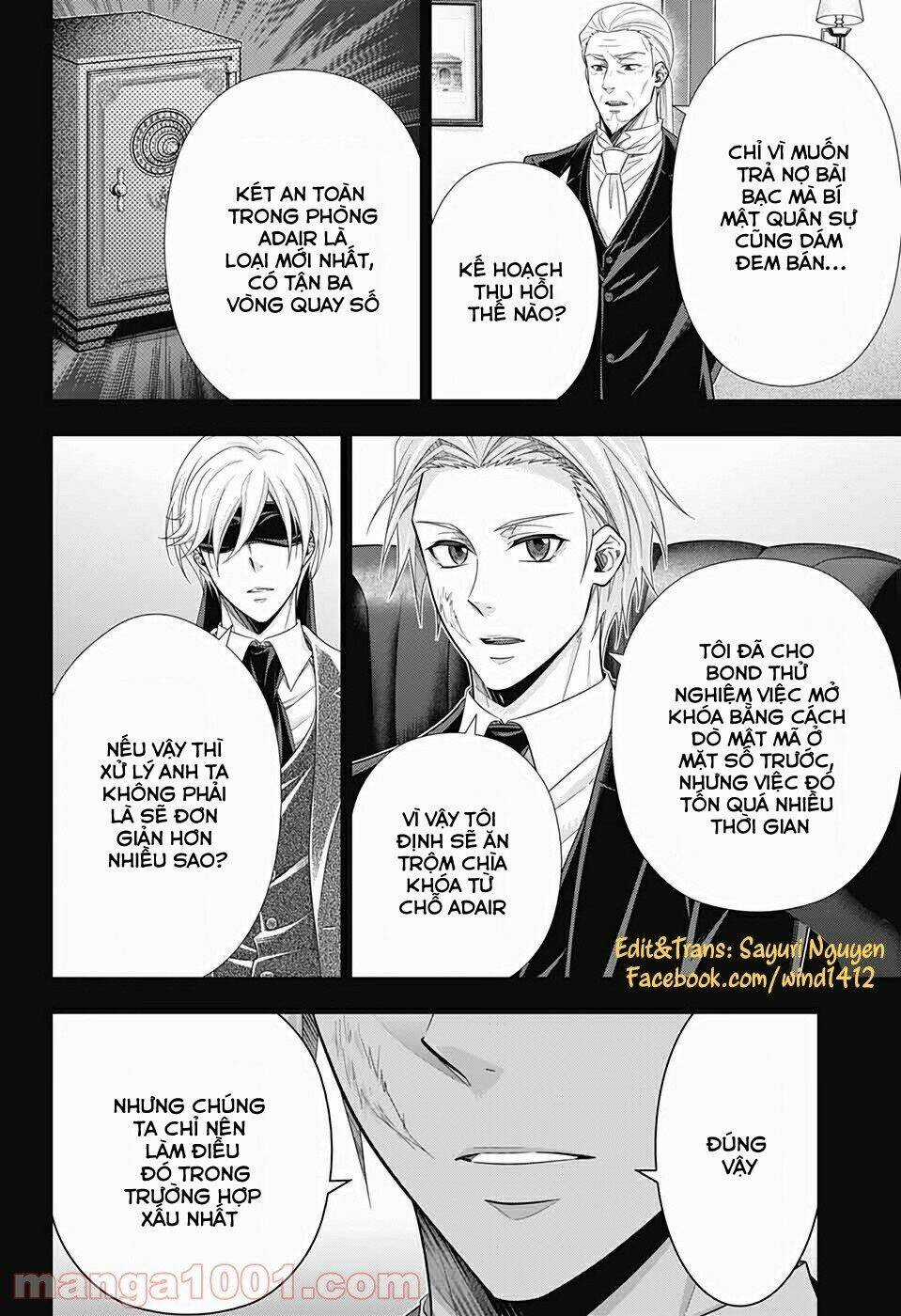 Nhà Ái Quốc Moriarty Chapter 57 trang 13