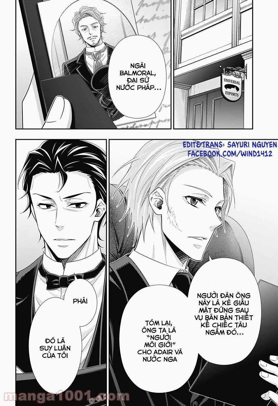 Nhà Ái Quốc Moriarty Chapter 58 trang 8